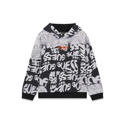 GUESS KIDS AOP ACTIVE HOODIE
