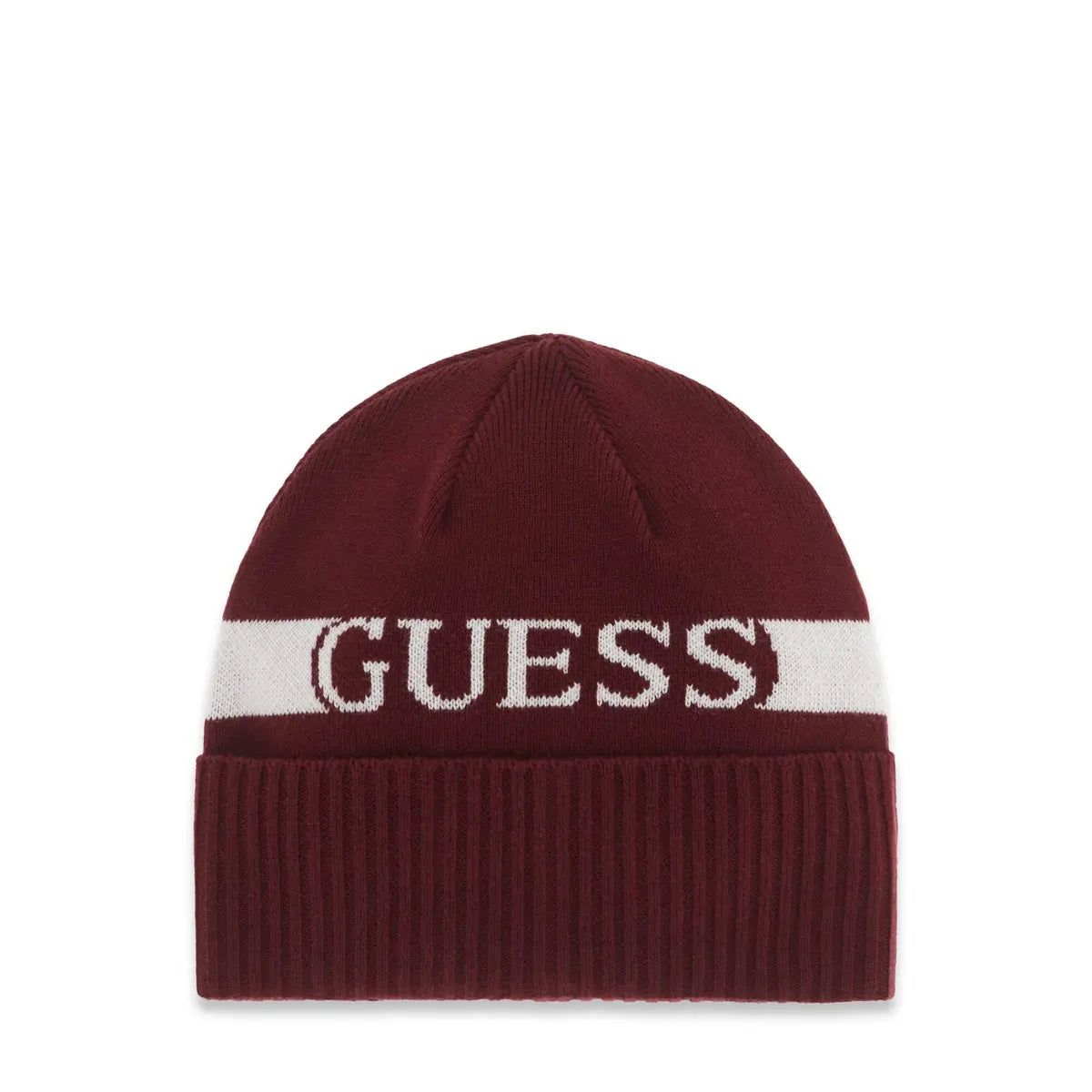 GUESS KIDS KNITTED LOGO BEANIE