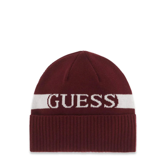 GUESS KIDS KNITTED LOGO BEANIE
