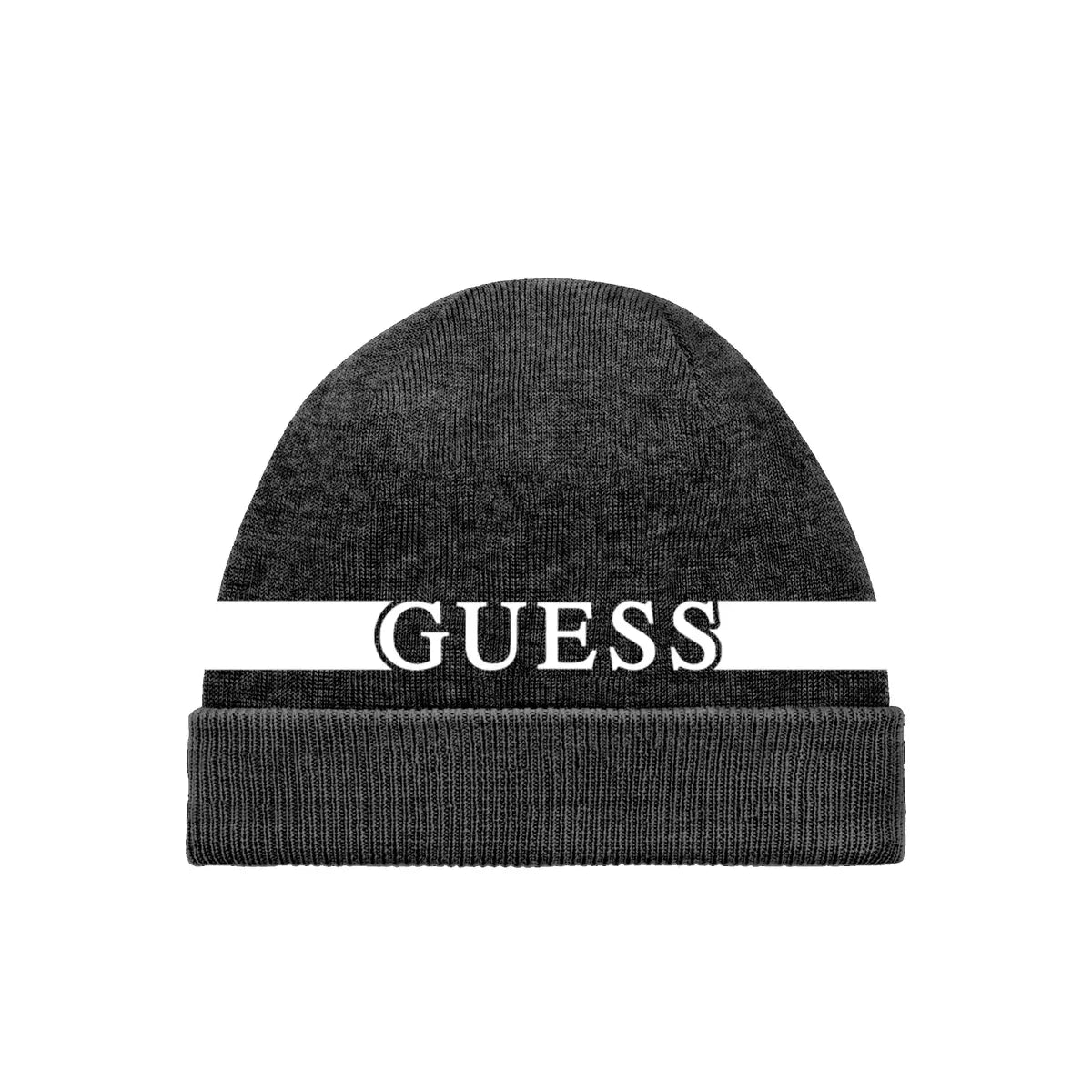 GUESS KIDS KNITTED LOGO BEANIE