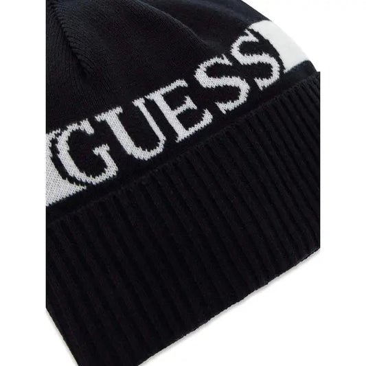 GUESS KIDS KNITTED LOGO BEANIE