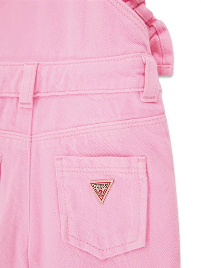 GUESS KIDS RIGID BULL DENIM  SHORTALL DRESS