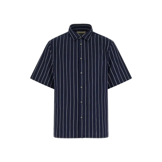 GUESS MAN YARN DYED CRINKLE SHIRT
