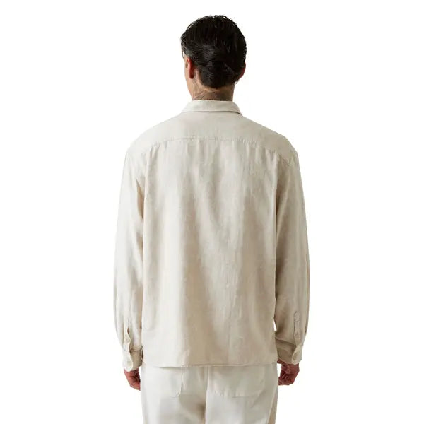 GUESS MAN JACQUARD FLOREAL OVERSHIRT