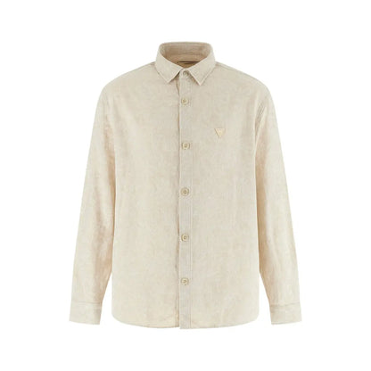 GUESS MAN JACQUARD FLOREAL OVERSHIRT