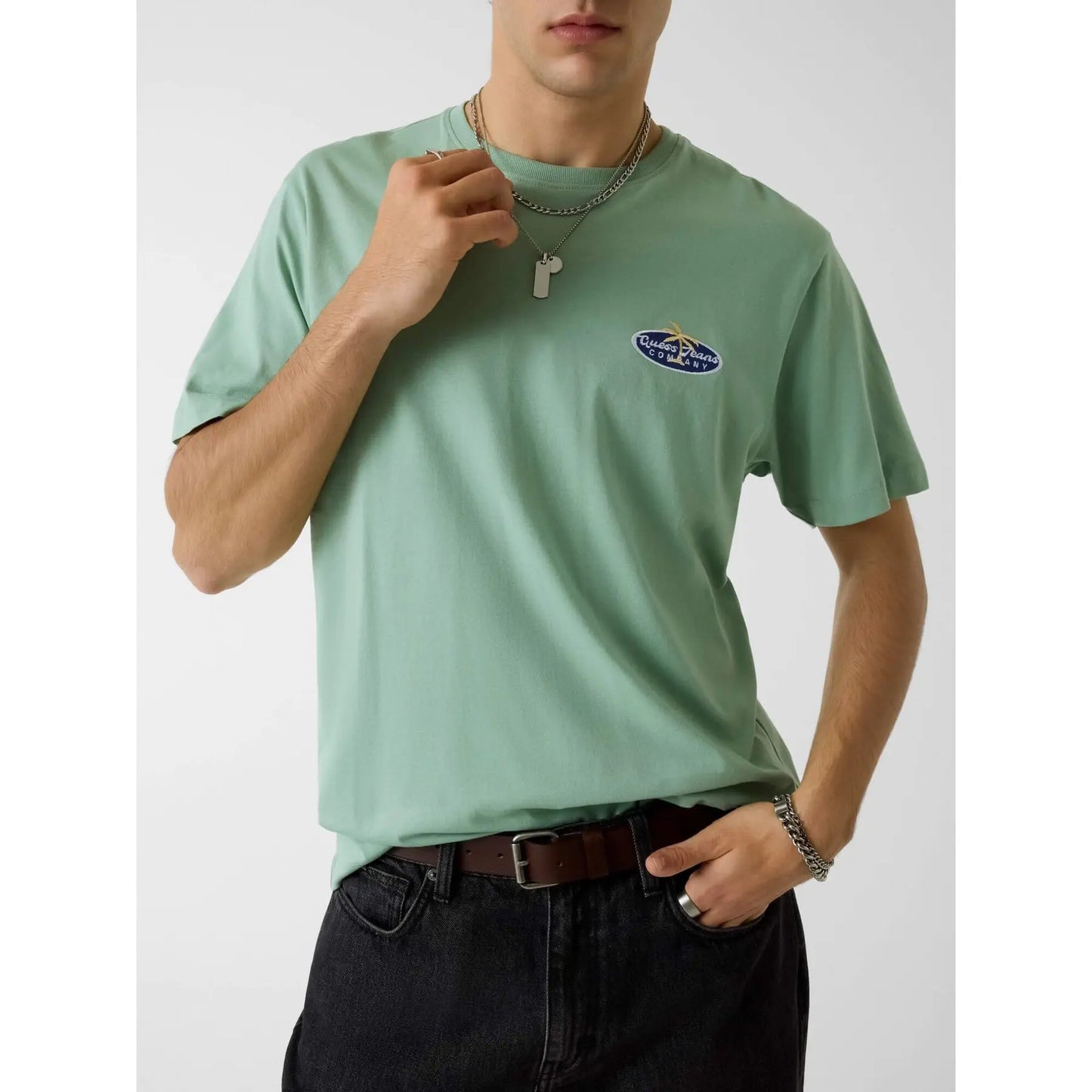 GUESS JEANS CN REGULAR NAUTICAL T SHIRT
