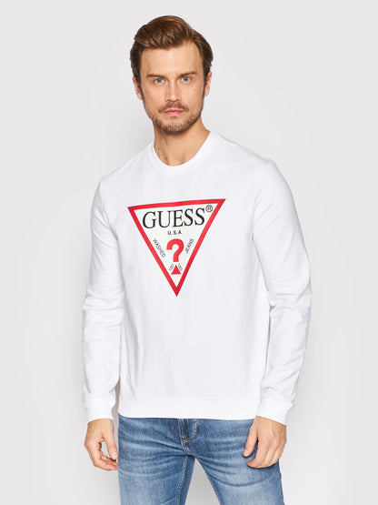 GUESS BASIC TRIANGLE SEATSHIRT