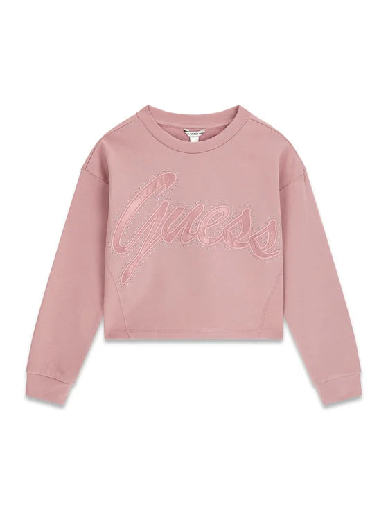 GUESS KIDS GIRLS BOXY FOOTER