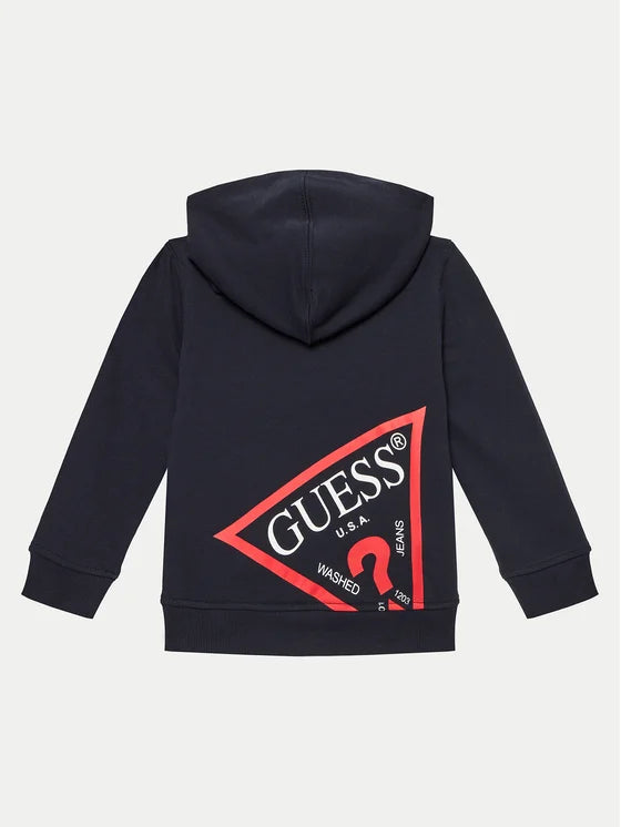 GUESS KIDS CORE ZIP UP HOODIE