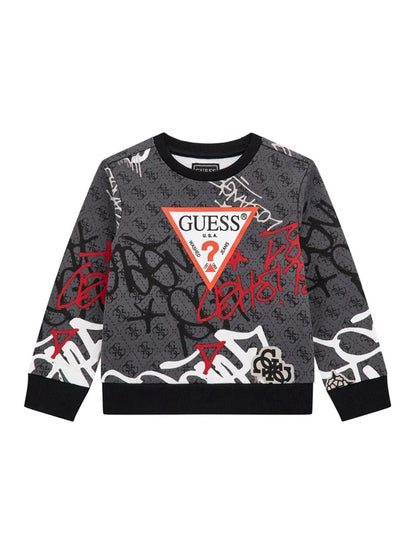 GUESS KIDS LS ACTIVE GRAFITTI FOOTER