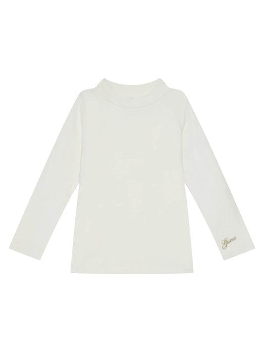 GUESS KIDS HIGH NECK LS T SHIRT