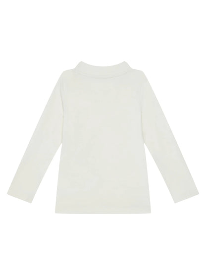GUESS KIDS HIGH NECK LS T SHIRT