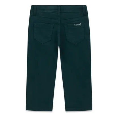 GUESS KIDS STRETCH SATIN COTTON PANTS