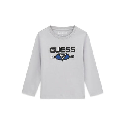 GUESS KIDS LS LOGO T SHIRT