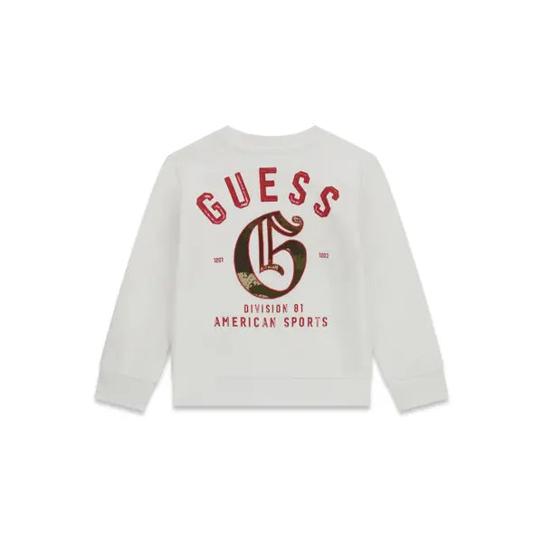 GUESS KIDS BOYS BACKPRINT SWEATSHIRT