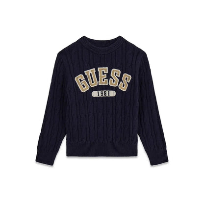 GUESS KIDS BOYS TEXTURED KNIT SWEATER