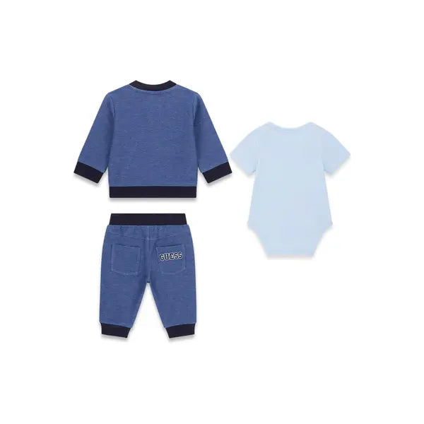 GUESS KIDS COTTON 3 PIECES SET