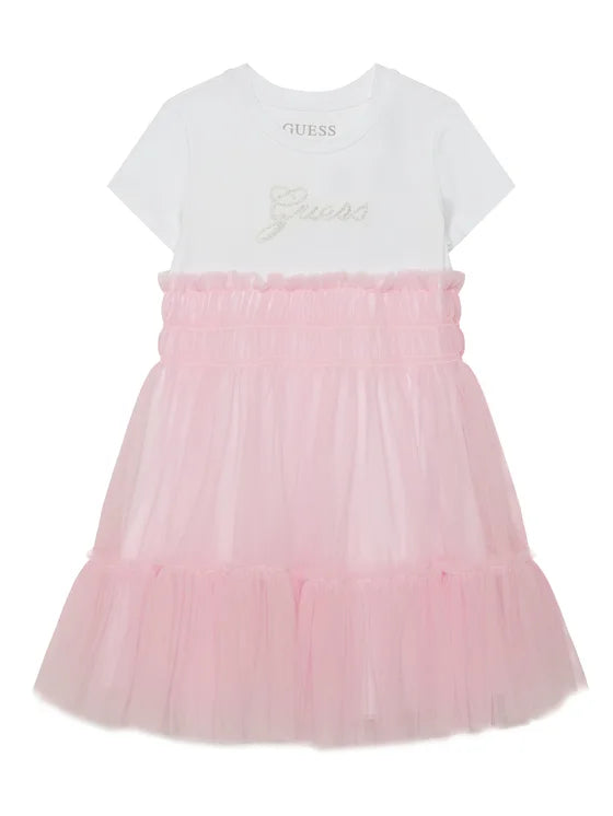 GUESS KIDS SHORTSLEEVE TULLE DRESS