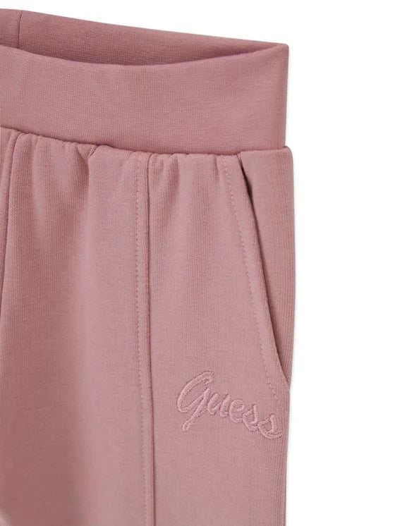 GUESS KIDS SEQUINS LOGO SET SWEATSHIRT & PANTS