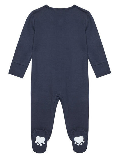 GUESS BABY HAT & OVERALL SET