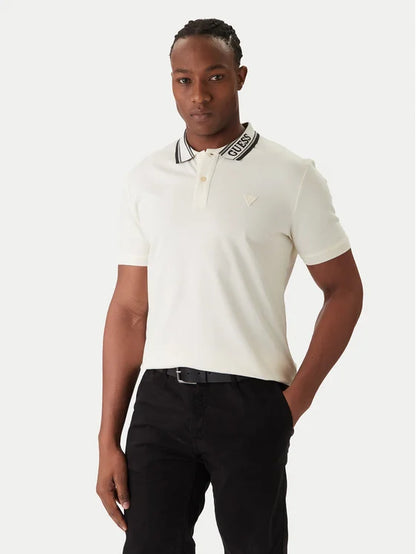 GUESS MONOLOGO POLO T SHIRT