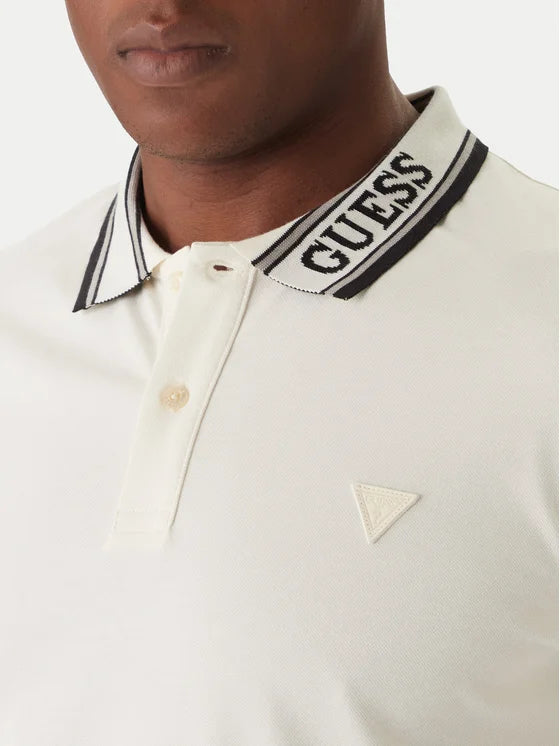 GUESS MONOLOGO POLO T SHIRT