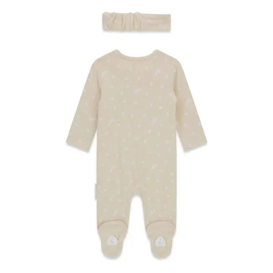 GUESS KIDS RIB HEADBAND & OVERALL SET