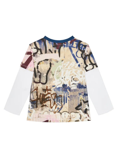 GUESS KIDS SET T SHIRT & ACTIVE PANTS