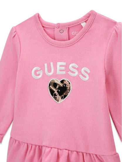 GUESS KIDS SET LS T SHIRT & BODYSUIT & PANTS