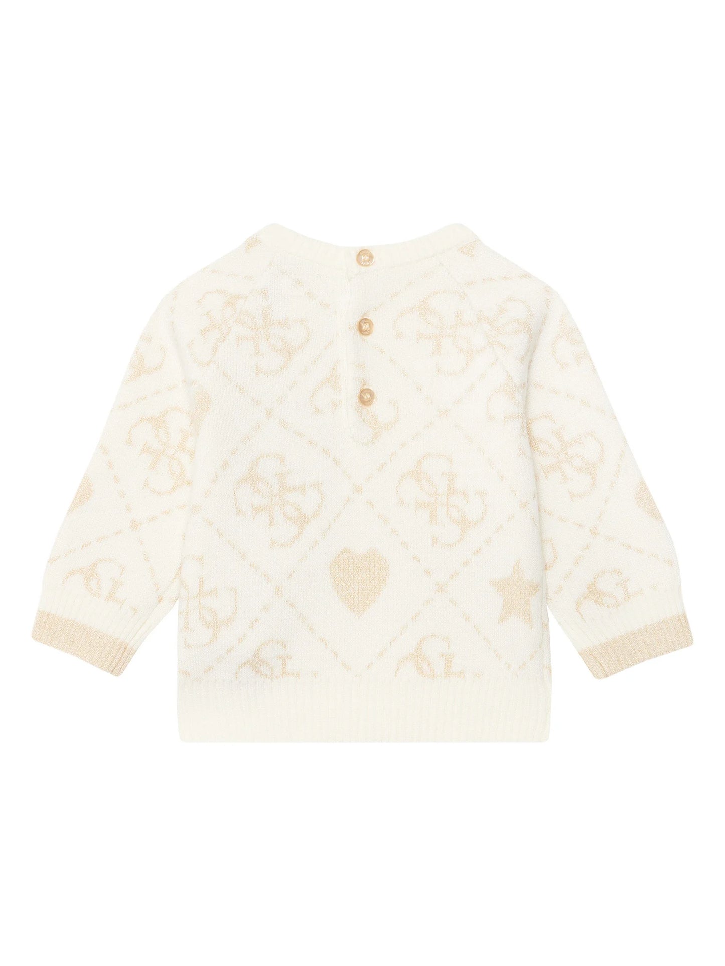 GUESS KIDS KNITTED SWEATER & PANTS SET