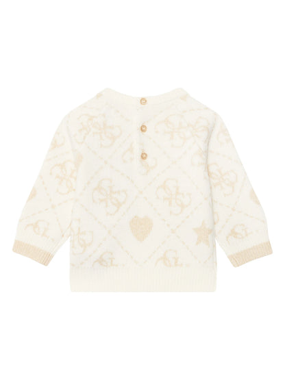 GUESS KIDS KNITTED SWEATER & PANTS SET