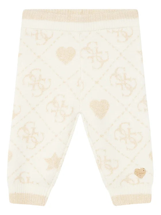 GUESS KIDS KNITTED SWEATER & PANTS SET