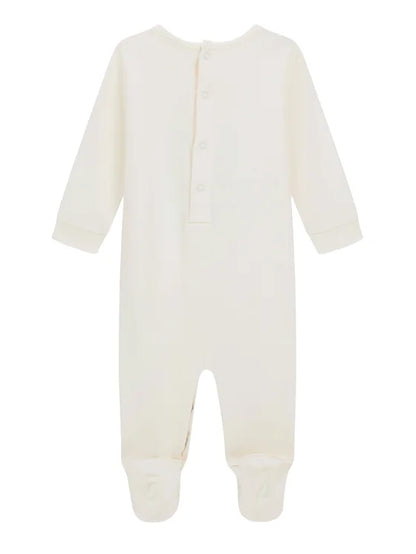GUESS KIDS INTERLOCK BABY BEAR BODYSUIT