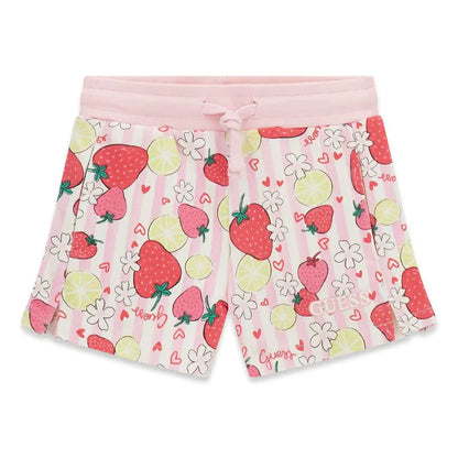 GUESS KIDS FRENCH TERRY MULTIPRINT SHORTS