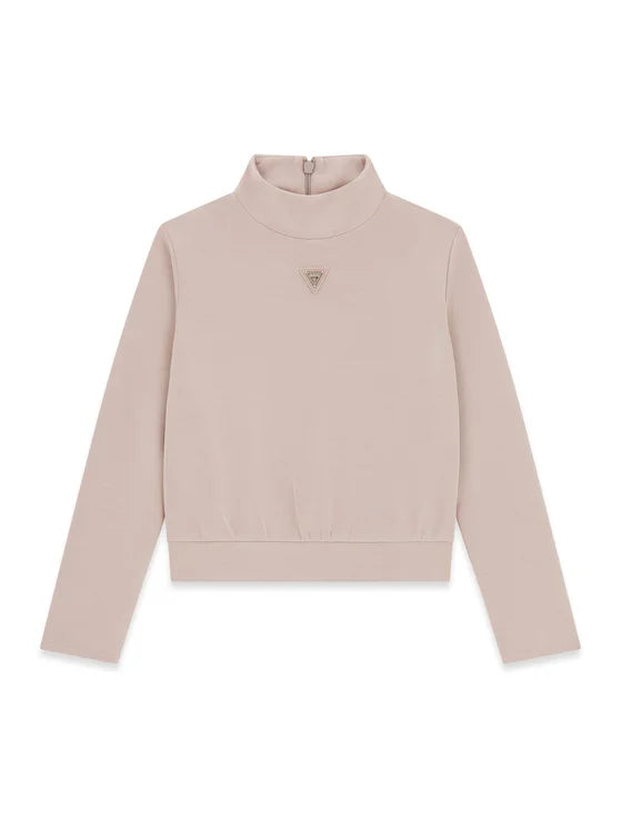 GUESS KIDS GIRLS HIGH NECK SWEATSHIRT
