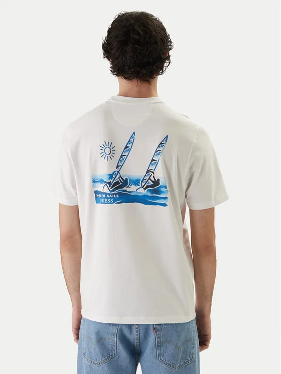 GUESS X NORTH SAILS T-SHIRT BACKPRINT