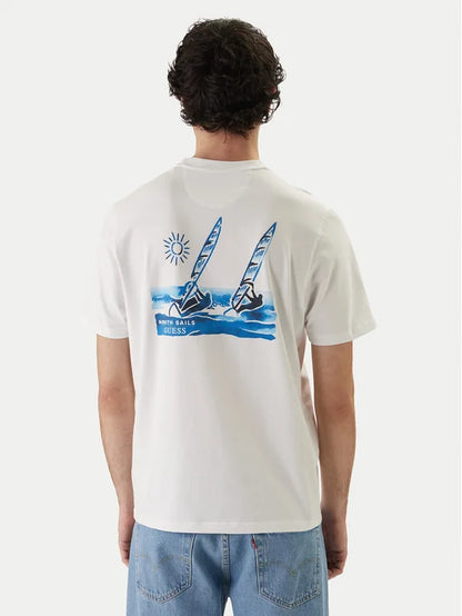GUESS X NORTH SAILS T-SHIRT BACKPRINT