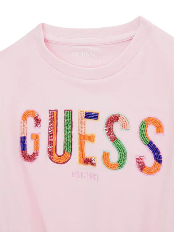GUESS KIDS OVERSIZE BOXY T SHIRT