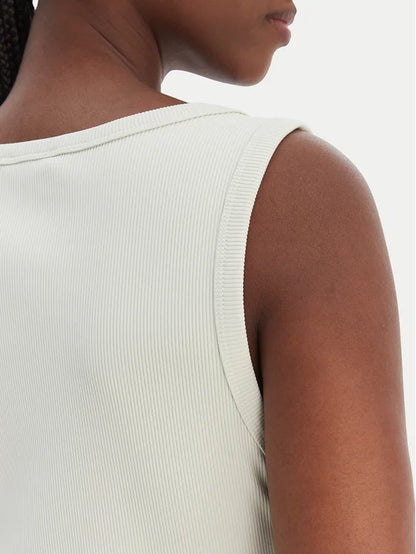 GUESS SEQUINS LOGO KNITED TANK TOP