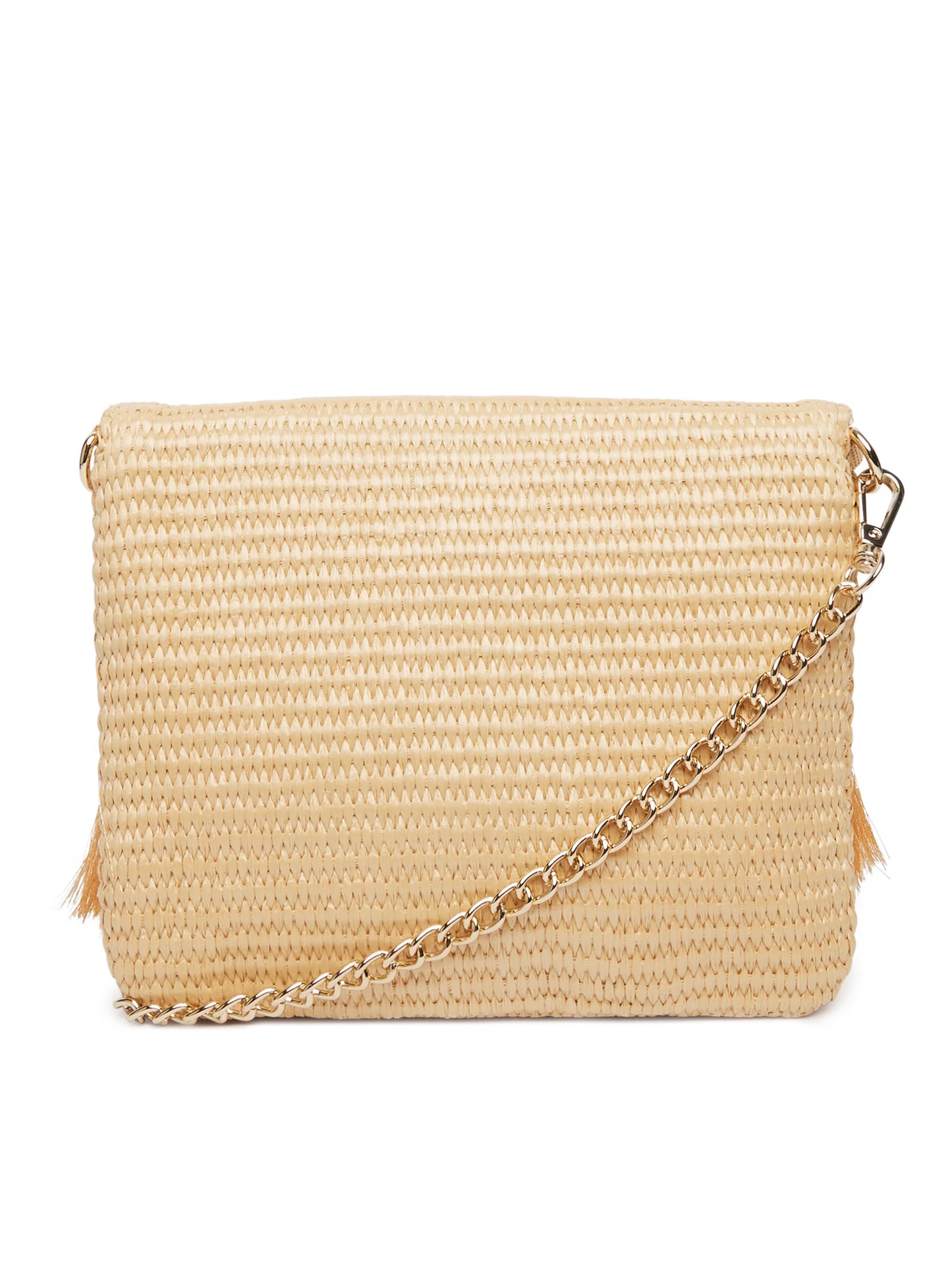 GUESS MINI RAFFIA BAG