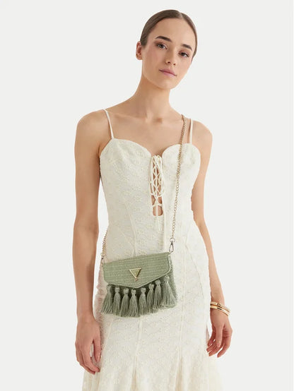 GUESS KIDS MINI RAFFIA BAG