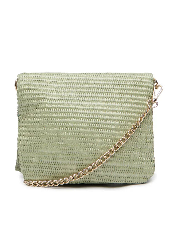 GUESS KIDS MINI RAFFIA BAG