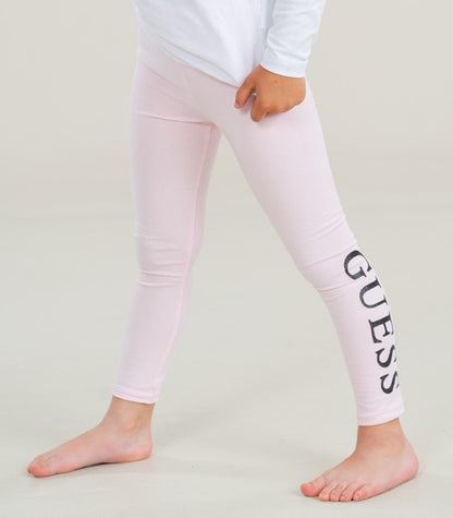 GUESS GIRLS EMBROIDERED LEGGINGS