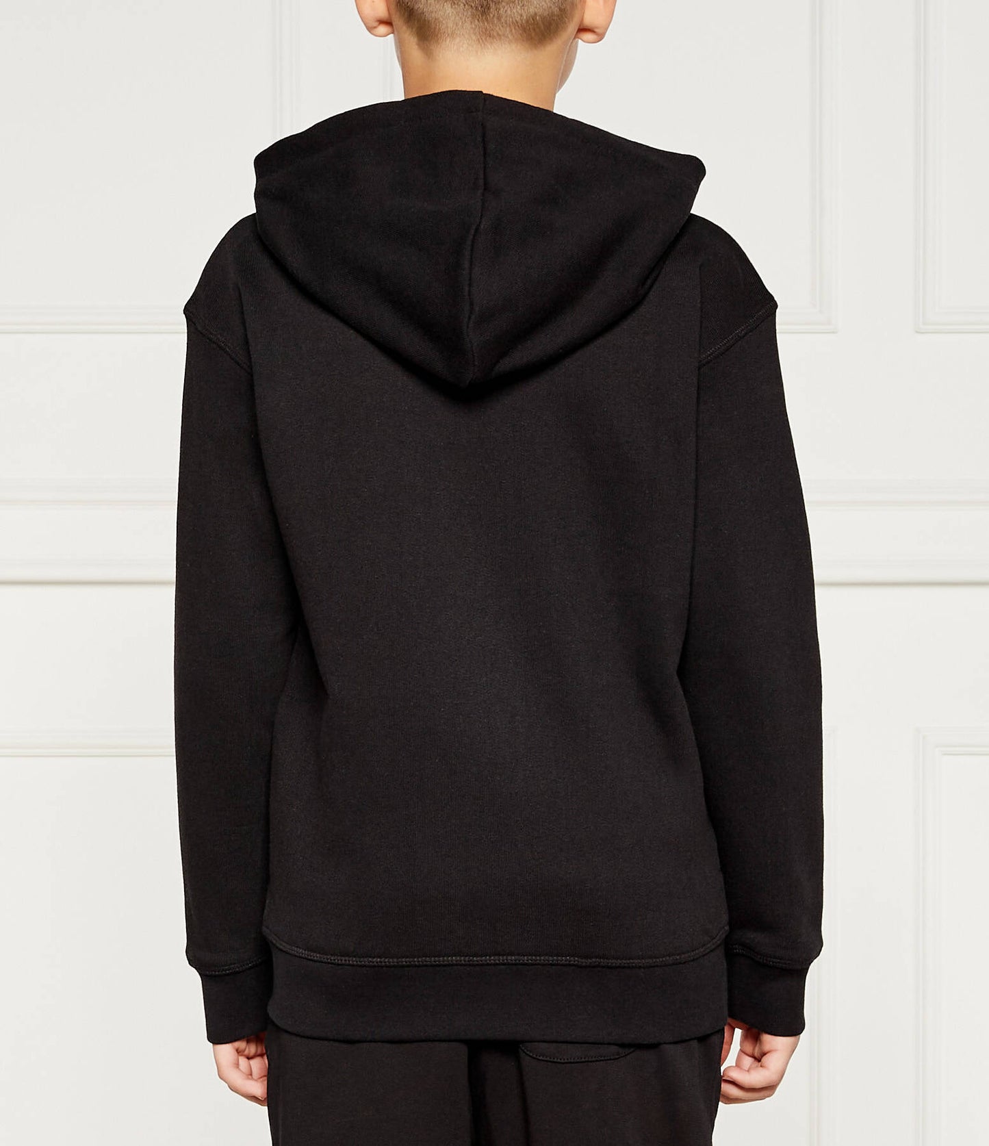 GUESS BOY HOODED UNBRUSHED ZIP SWEATSHIRT