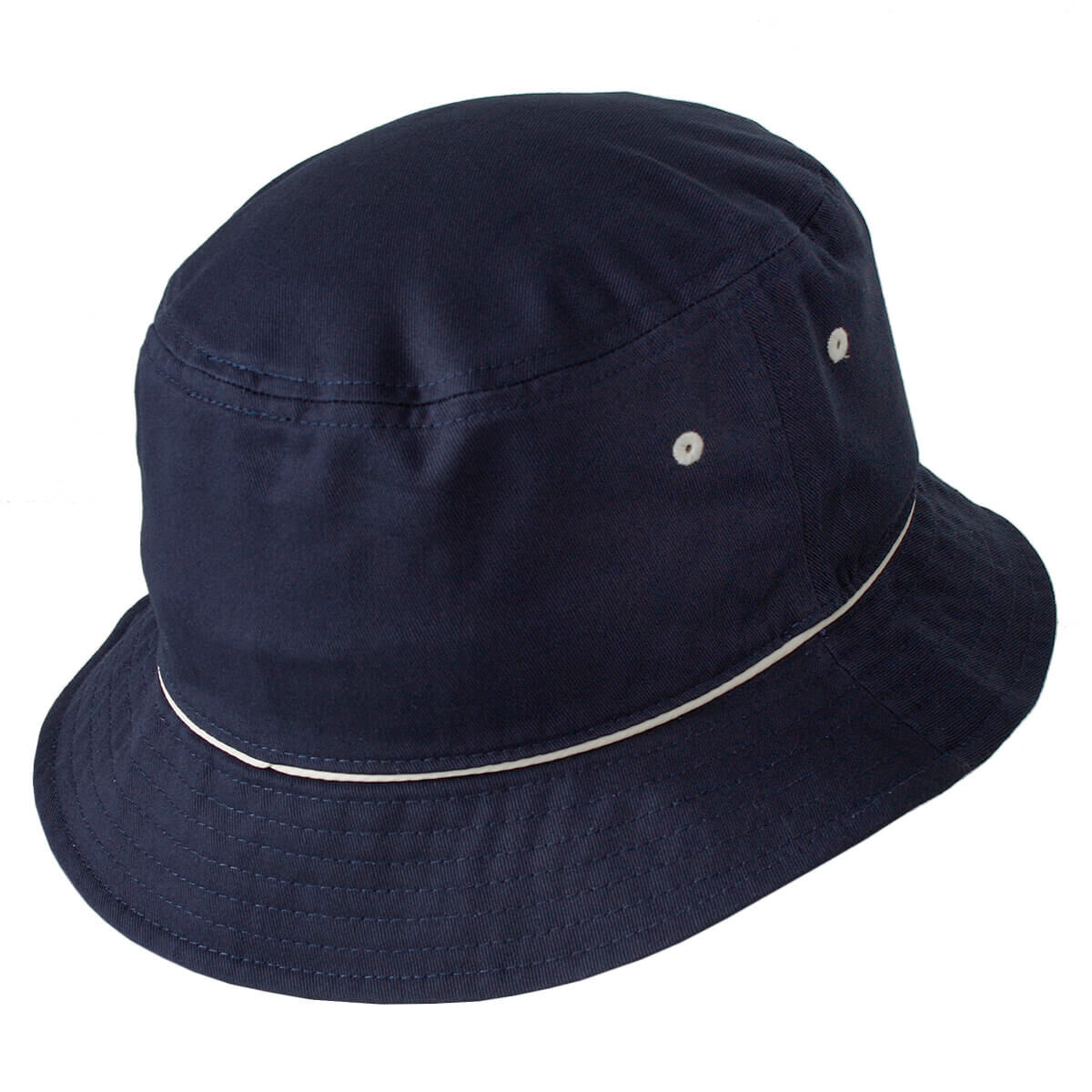 LYLE & SCOTT PIPED LIGHTWEIGHT BUCKET HAT