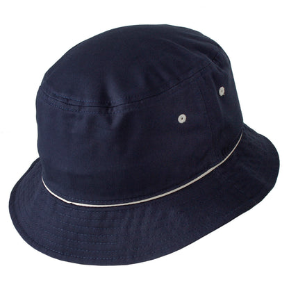 LYLE & SCOTT PIPED LIGHTWEIGHT BUCKET HAT