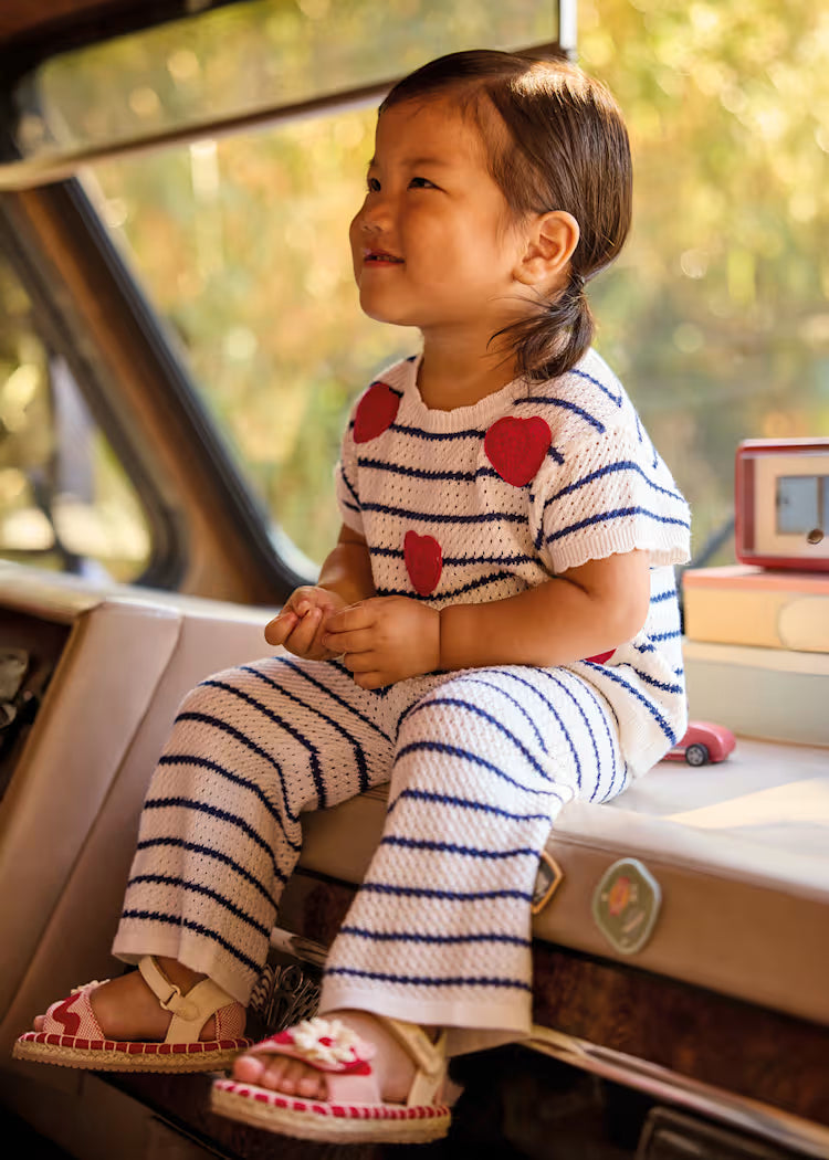 MAYORAL HEART TROUSERS SET BABY