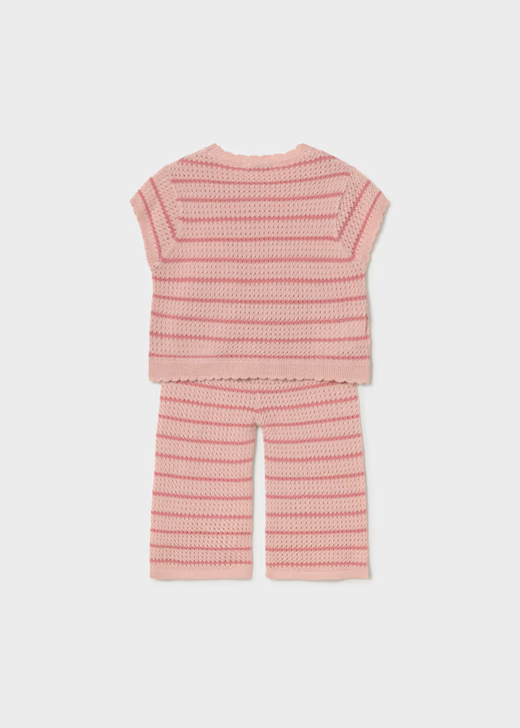 MAYORAL HEART TROUSERS SET BABY