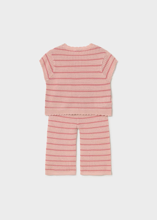 MAYORAL HEART TROUSERS SET BABY