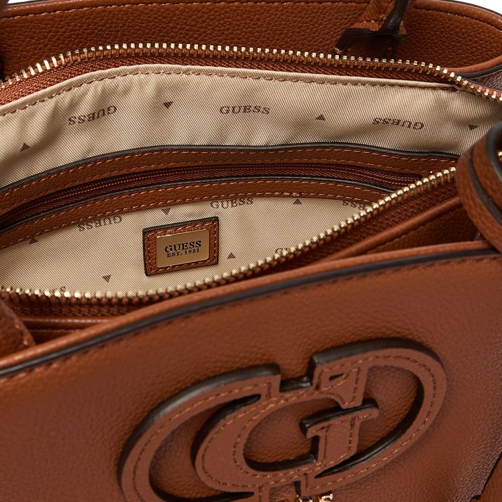 GUESS ISOLA 3 COMP SATCHEL BAG